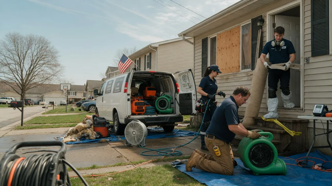 Water Damage Restoration in Grant Town, WV near me